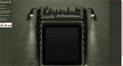 Desktop Screenshot of klassik.koerperkult.de
